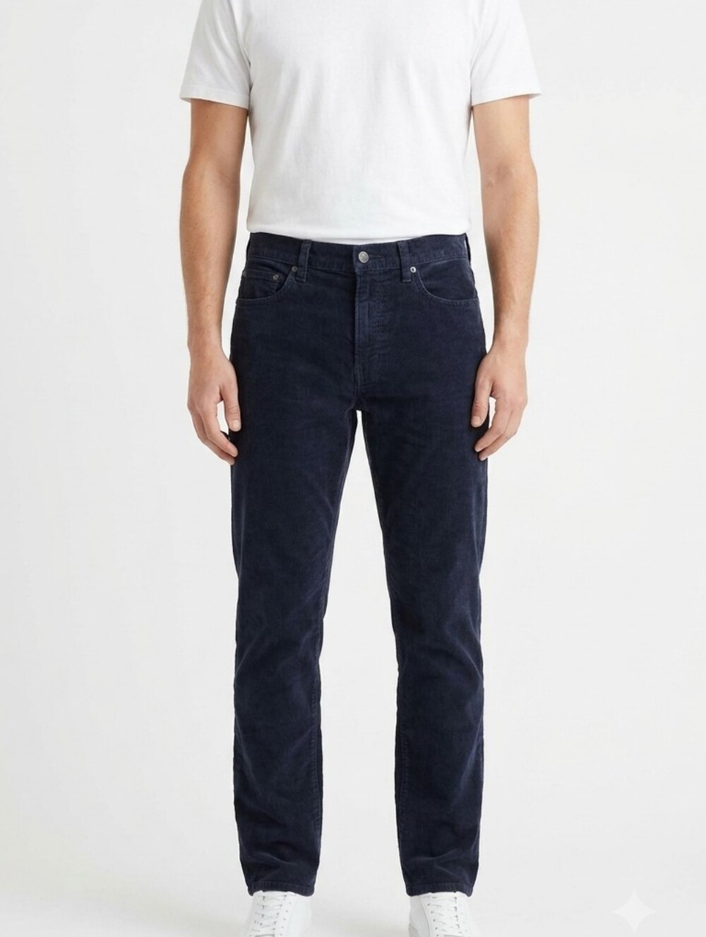 J Crew 770 Straight Corduroy Pants Navy Blue Size 31x32 Preowned J.Crew Cords